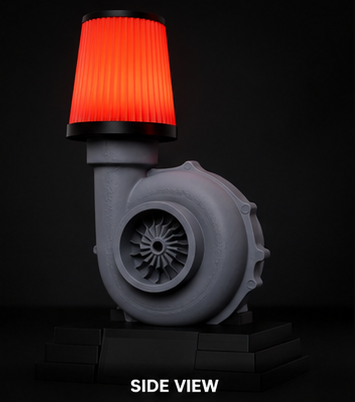 TURBOCHARGER AMBIENT LAMP – CUSTOM NAME EDITION