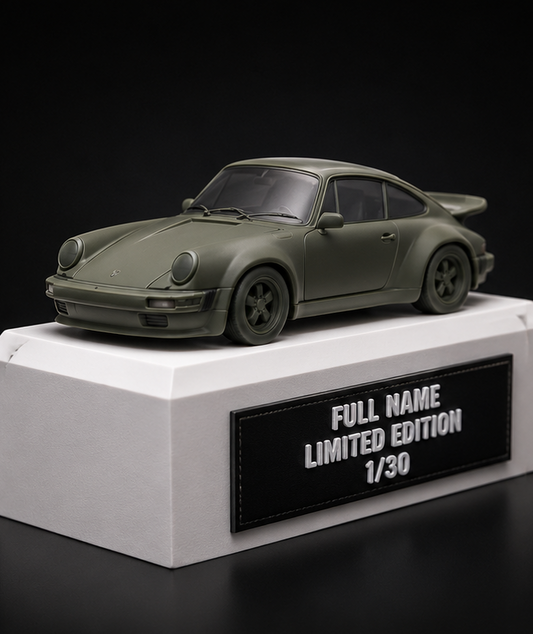 PORSCHE-INSPIRED COLLECTIBLE DESK MODEL CUSTOM
